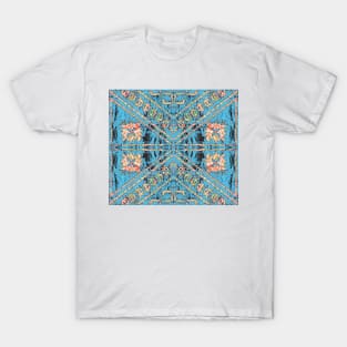 Fijian Tapa Cloth 27C by Hypersphere T-Shirt